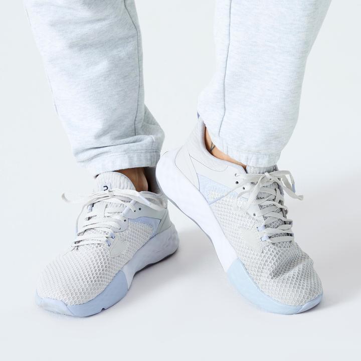 Produktbild Domyos Jogginghose Damen Slim - 500 hellgrau (W45/L31)