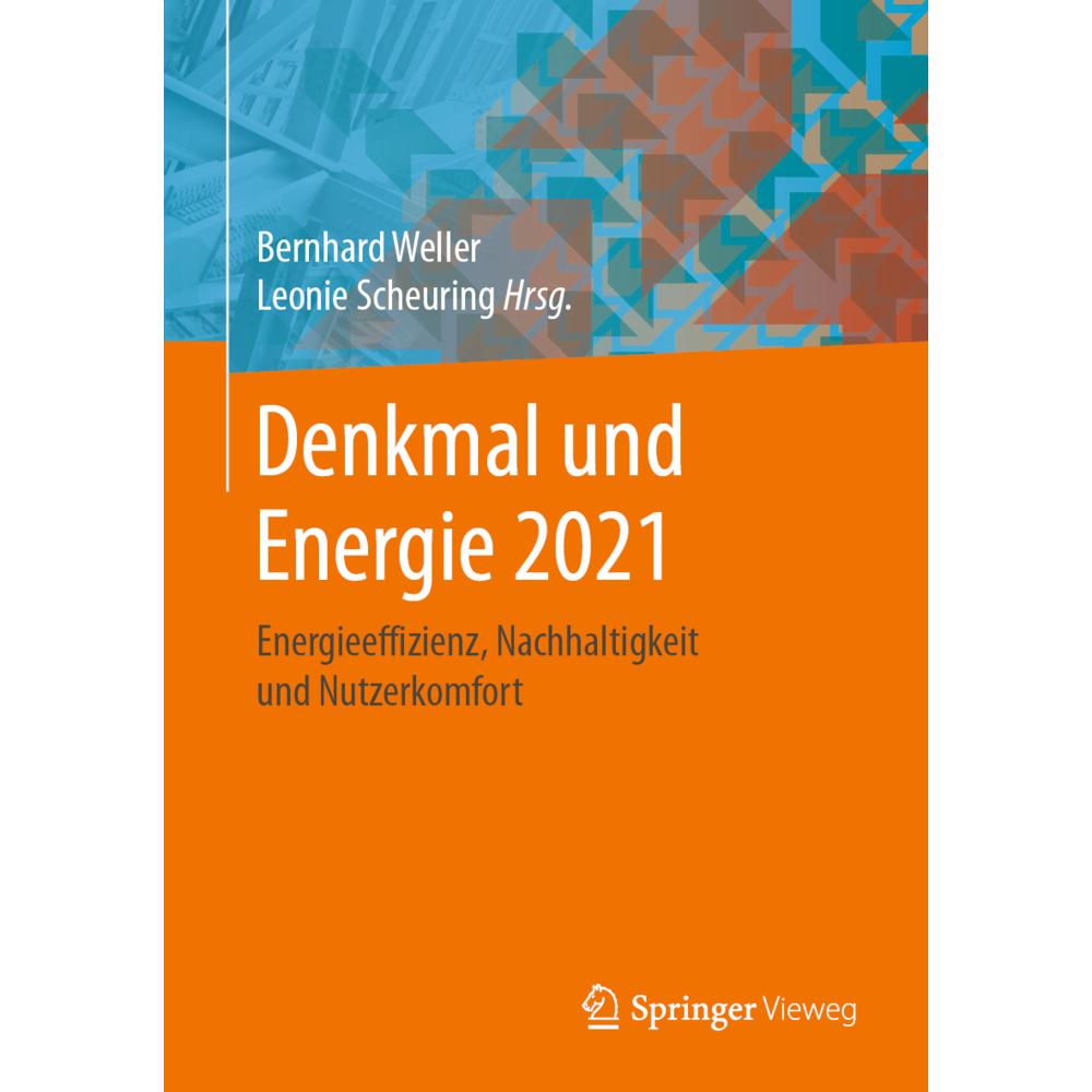 Thumbnail - Denkmal und Energie 2021, Fachbücher von Leonie Scheuring, Bernhard Weller