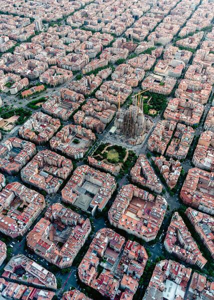 Produktbild Ravensburger Puzzle 12000466 - Barcelona von oben - 1000 Teile Puzzle für Erwachsene und Kinder ab (1000 Teile)