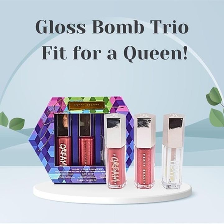 Immagine prodotto Fenty Beauty Glossy Posse Volume 6.0 Trio completo di Gloss Bomb