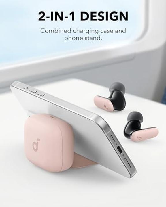 Actual product image soundcore P30I Pink (ANC, 8 h, Wireless)