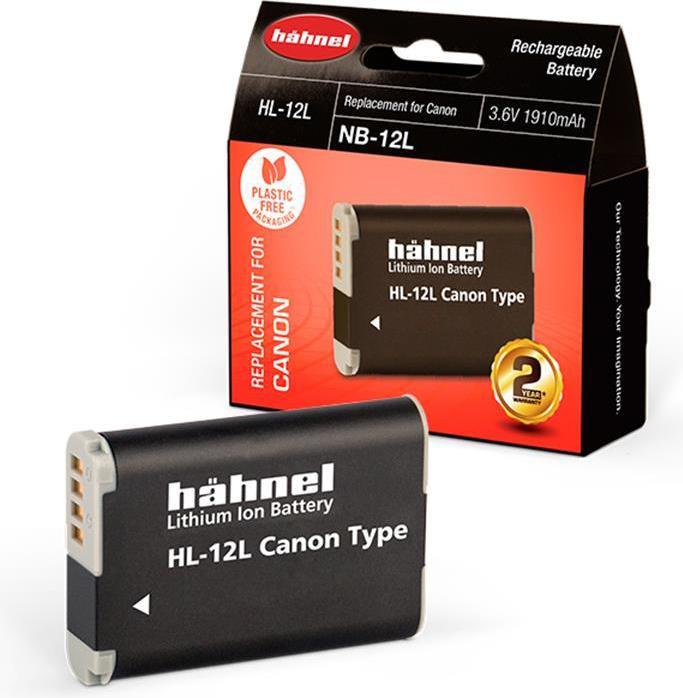 Produktbild Hähnel Ersatzakku HL-12L, für Canon NB-12L (Kamera Akku)