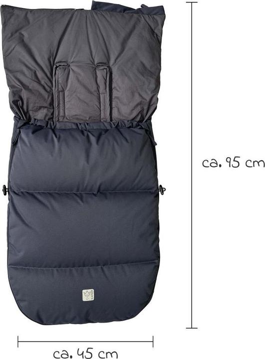 Kaiser Baby Fusssäcke für Kinderwagen & Buggys Daunen-Fusssack Dowwny XL für Kinderwagen