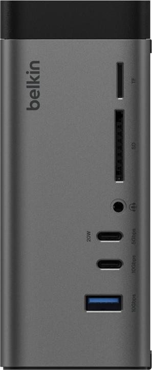Actual product image Belkin CONNECT USB-C 11-in-1 Pro GaN Dock 150W 2xHDMI INC020kqSY (USB-C, 11 Ports)