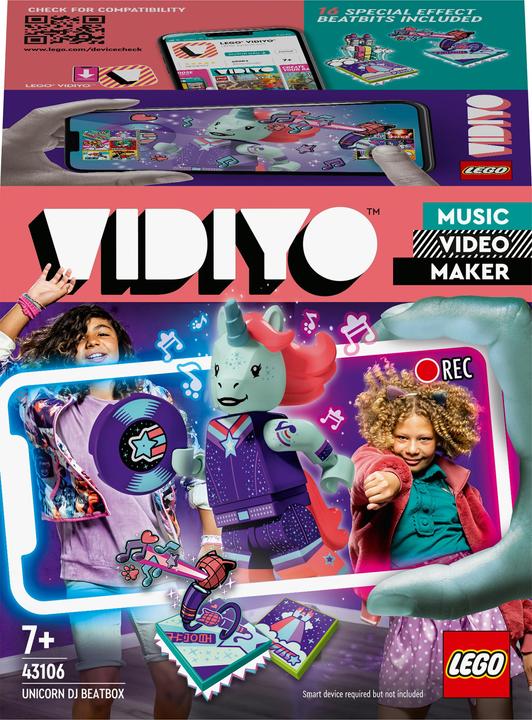 Image du produit LEGO Unicorn DJ BeatBox (43106, LEGO Vidiyo)