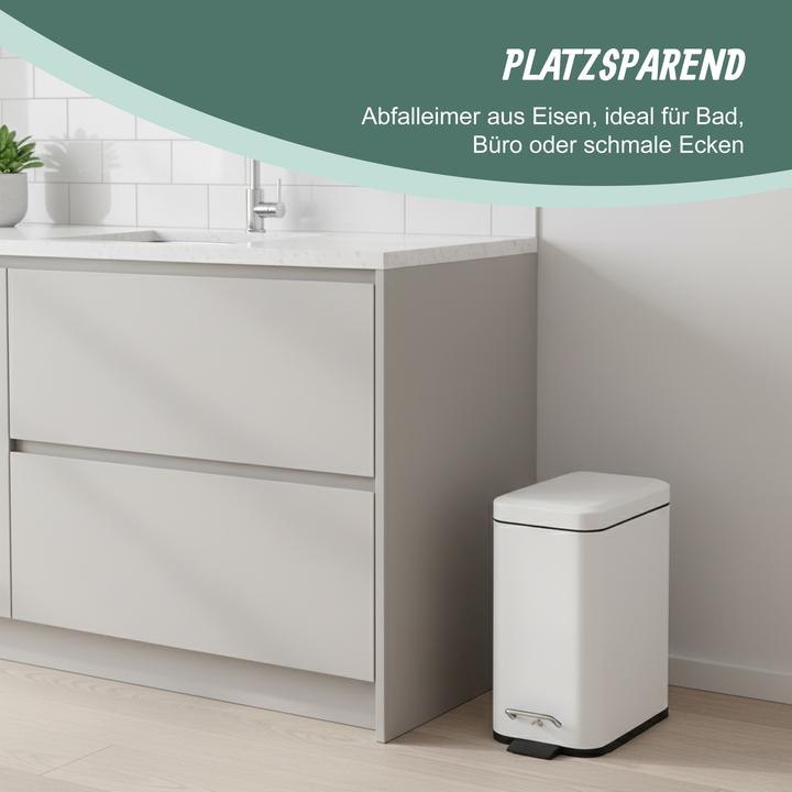 Produktbild Relaxdays Bad-Mülleimer (5 l)