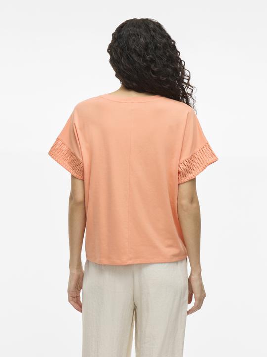 Immagine prodotto Vila VIZIMA Rundhals Oberteil mit kurzen Ärmeln (M)