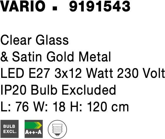 Image du produit Nova Luce Vario (E14)