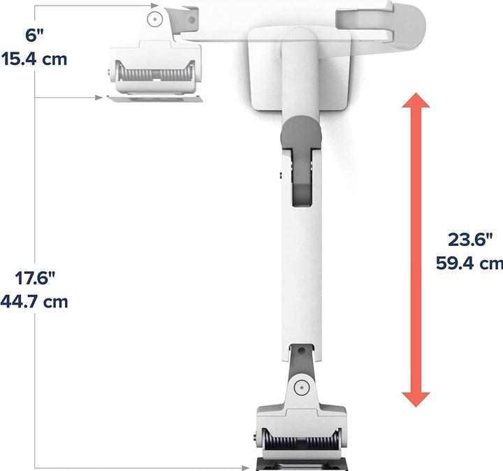 Actual product image Ergotron HX Monitor Arm mit patentierter CF-Technologie (Table, 49", 19 kg)
