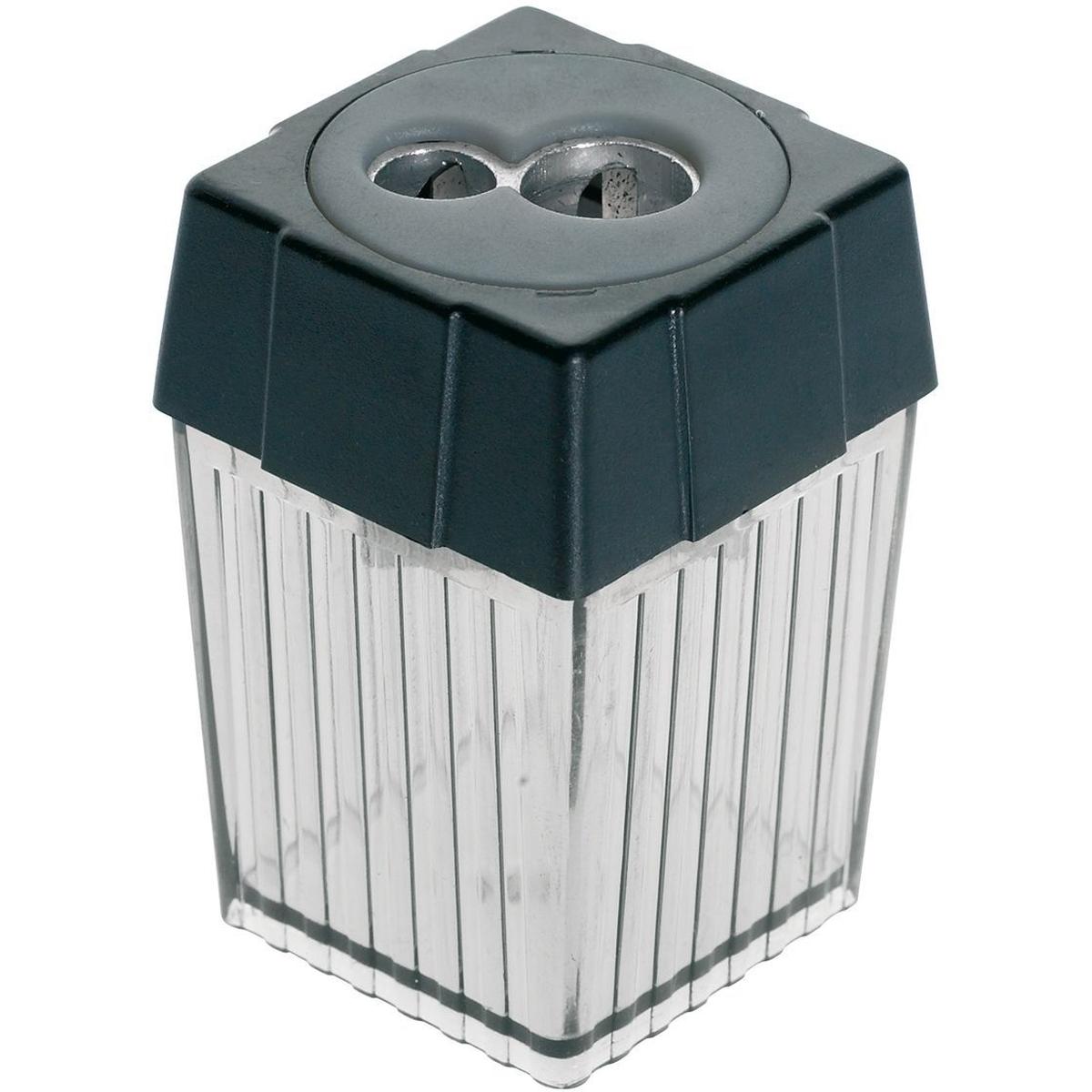 Alco, Spitzer, Doppelspitzdose 7,8 und 11mm quadratisch Material des Spitzers: Stahl Material des Behälters: Pol...