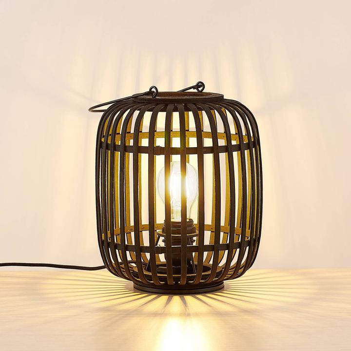 Image du produit Lindby Canyana lampe de table Black (E27)