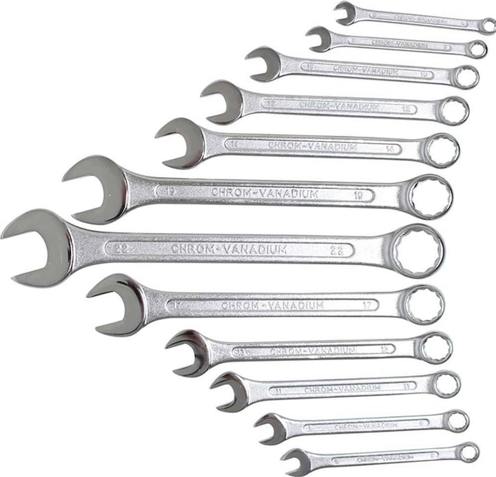 Actual product image BGS Combination spanner set (22 mm, 8 mm, 10 mm, 14 mm, 21 mm, 18 mm, 11 mm, 7 mm, 12 mm, 19 mm, 17 mm, 20 mm, 15 mm, 13 mm, 6 mm, 9 mm, 16 mm)