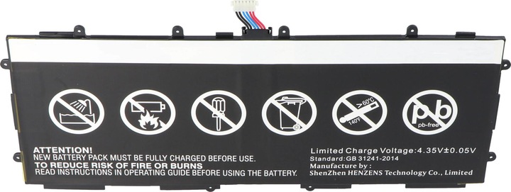 Image du produit AccuCell Batterie Samsung Galaxy Tab 3, 10.1, AA1D625aS/7-B, T4500E