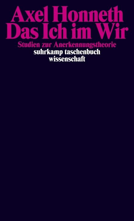 Produktbild Das Ich im Wir (Deutsch, Axel Honneth, 2010)