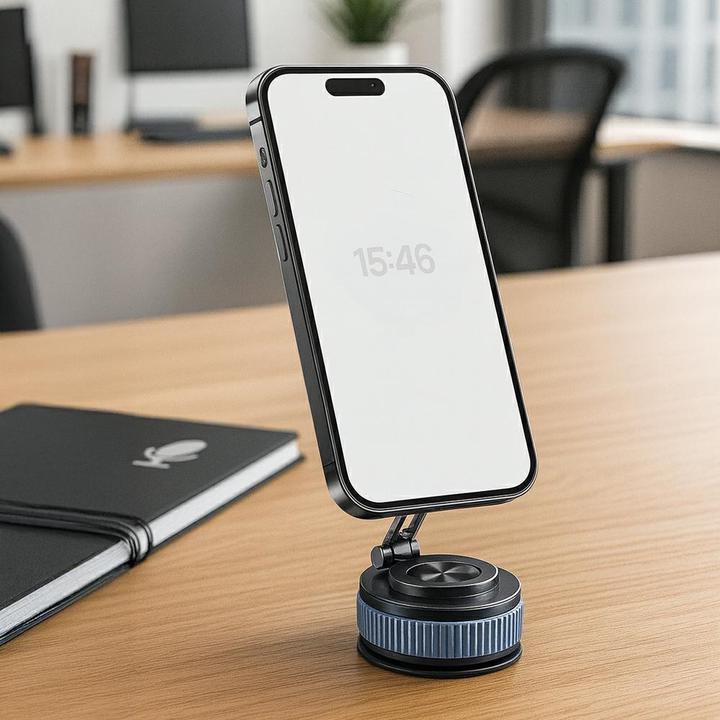 Actual product image Usams ZJ084 phone holder magnetic tarnish