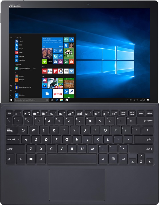 Produktbild ASUS Transformer Pro T304UA-GN043R (12.60", Intel Core i7-7500U, 16 GB, 512 GB, CH)