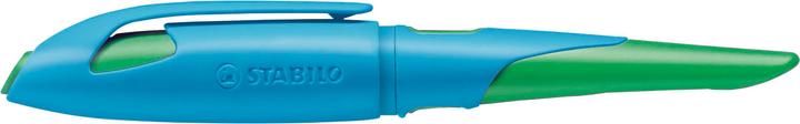 Actual product image STABILO EASYbirdy ergonomic school fountain pen for right-handers standard nib (Green, Blue, 1 x)