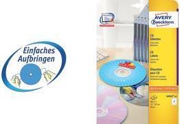 Actual product image Avery CD labels
