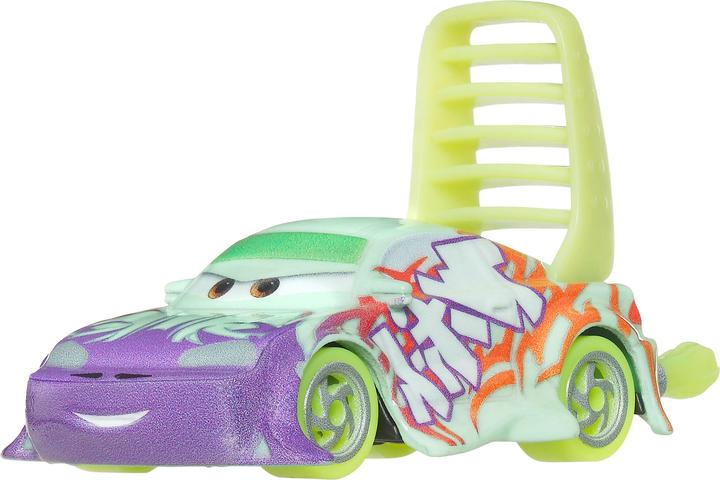 Mattel Disney and Pixar Cars Glow Racers Vehicles, Glow-in-the-Dark 1:55 Scale Die-cast Toy Cars