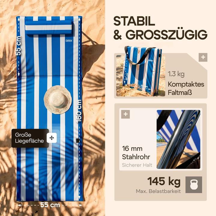 Produktbild Detex Strandmatte 2er-Set (158 cm)