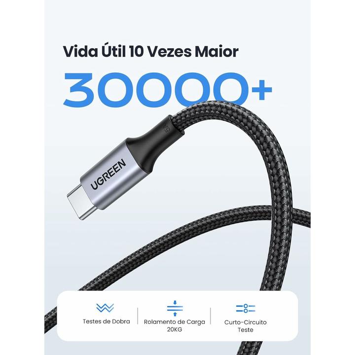 Immagine prodotto Ugreen USB Tipo C - USB Tipo C (1 m, USB 2.0, 100 W)