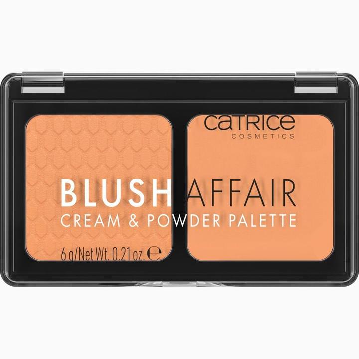 Actual product image Catrice Blush Affair Cream & Powder Palette (030 - Absolute Apricot)