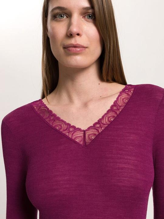 Immagine prodotto Hanro Woolen Lace Langarm-Shirt (M)