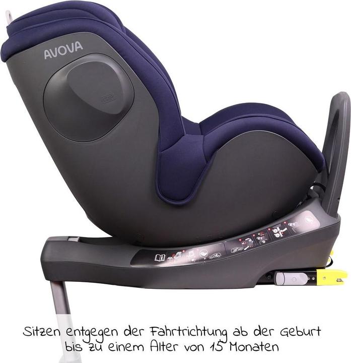 Actual product image Avova Reboarder reboarder child seat Sperber-Fix i-Size 40 cm - 105 (Reboarder)