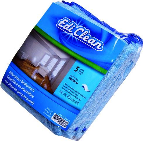 Actual product image Edi Clean Microfiber floor cloth (5 pcs.)