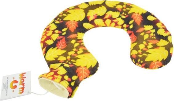 Immagine prodotto Kögler Warm-U, scaldacollo con copertura, marrone (0.60 l, Fiaschetta da letto con coperchio)