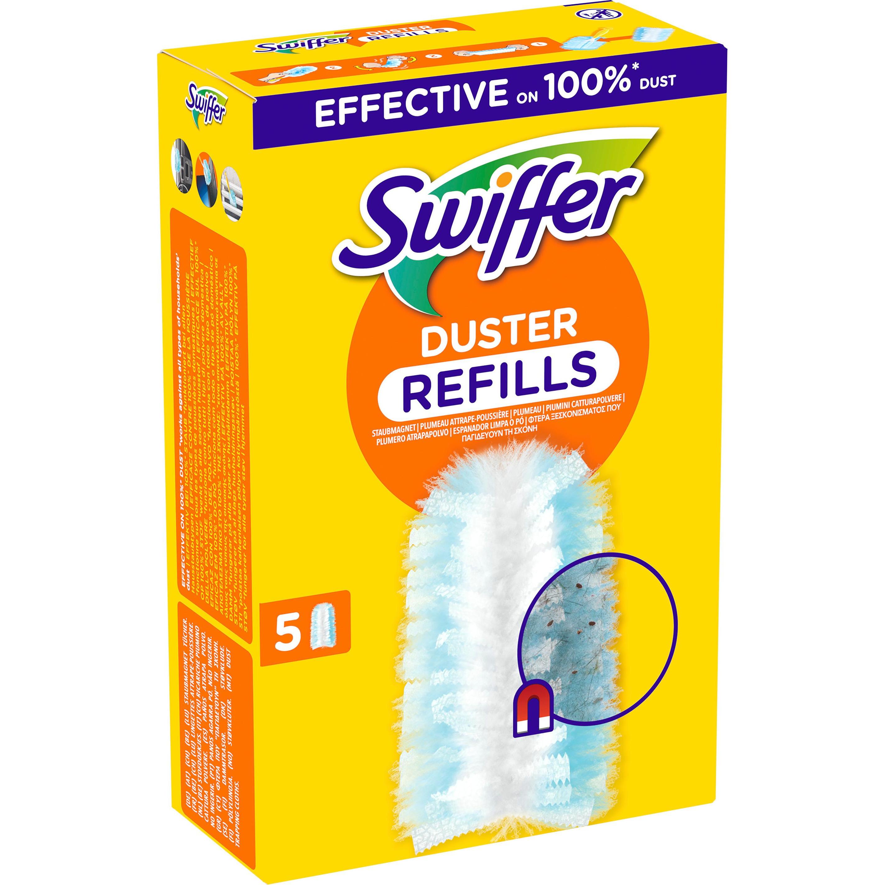 Swiffer Panni di ricarica per magneti antipolvere, Utensili pulizia, Arancia