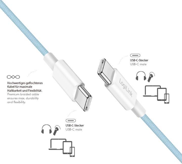 Immagine prodotto LogiLink Prüfen (0.50 m, USB 2.0, 60 W)