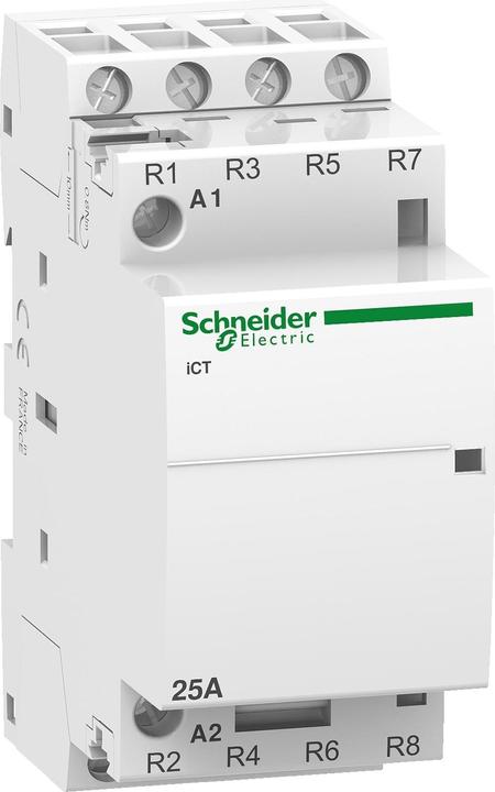 Schneider Electric Acti9 iCT Contactor 25A 4NC 220/240Vac
