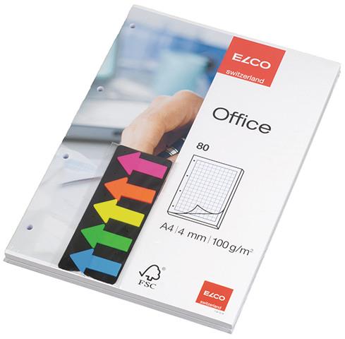 Produktbild Elco Ringbuchblöcke (A4, Kariert, Kein Einband)
