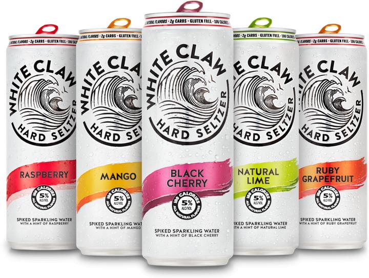 Actual product image White Claw Hard Seltzer Natural Lime box (24 x 35.5 cl)