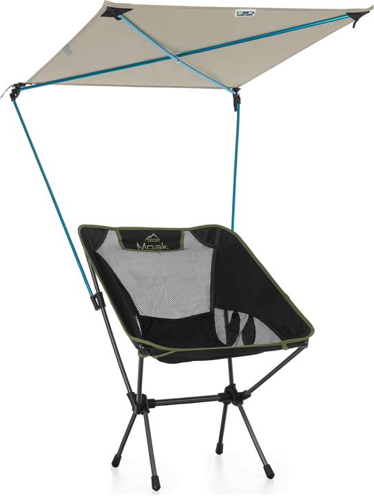 Actual product image Normani Camping chair??Moak?? with parasol - 8603