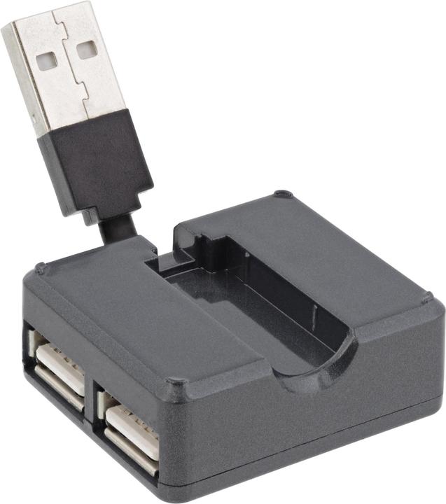 Immagine prodotto InLine Hub USB 2.0 a 4 porte (USB-A, 4 porte)