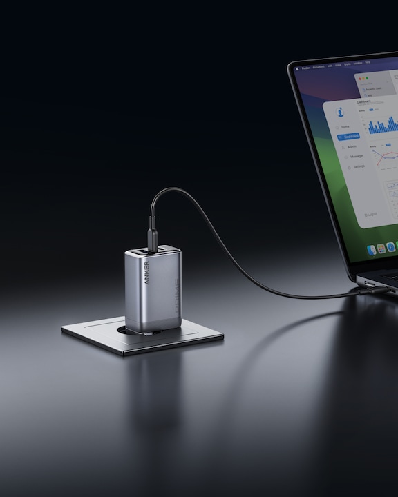 Actual product image Anker Prime Charger 100W 3 Ports GaN (100 W)
