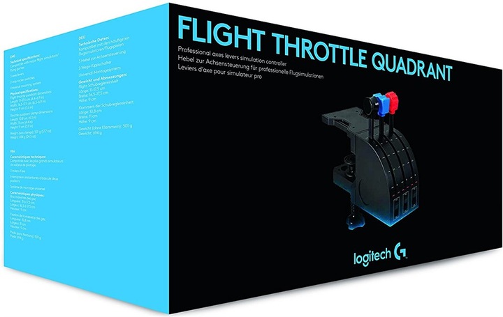 Produktbild Logitech G Saitek Pro Flight Throttle Quadrant (PC)