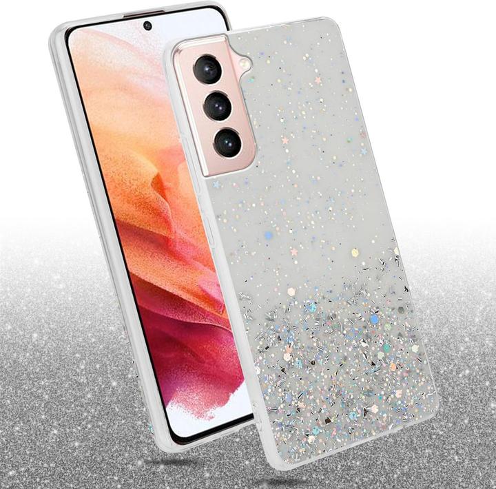 Produktbild Cadorabo TPU Cover funkelnder Glitter (Samsung Galaxy S21 5G)