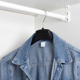 Produktbild Maul Kleiderbügel MAULalma, Kunststoff, 20 St/Pack, schwarz (20x)