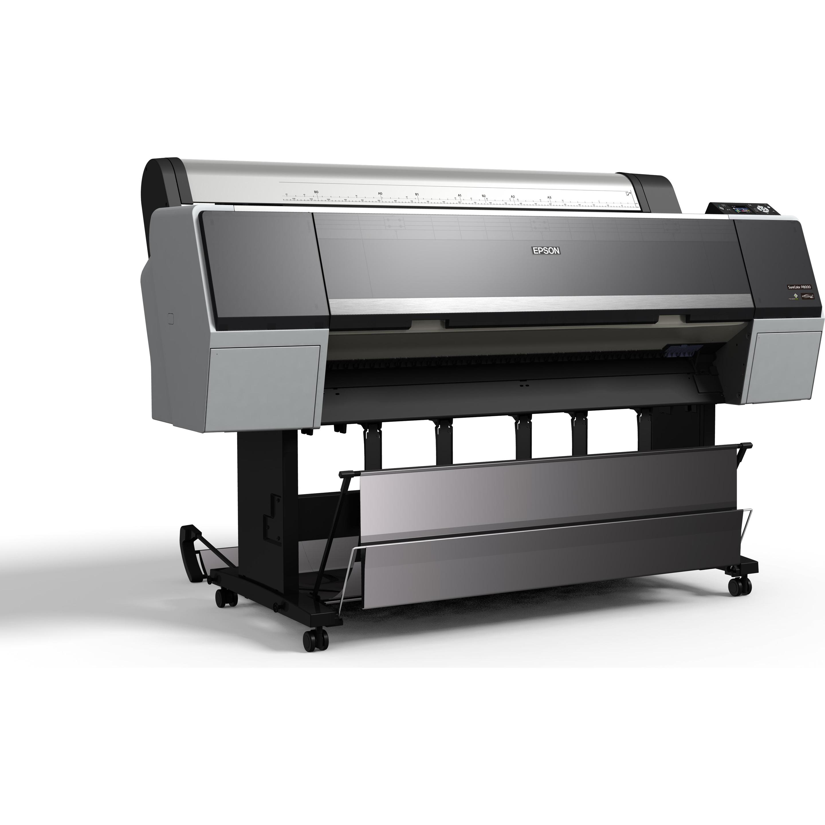Epson SureColor SC-P8000 STD Spectro (Tintenpatrone, Schwarz-Weiss), Drucker, Schwarz, Grau
