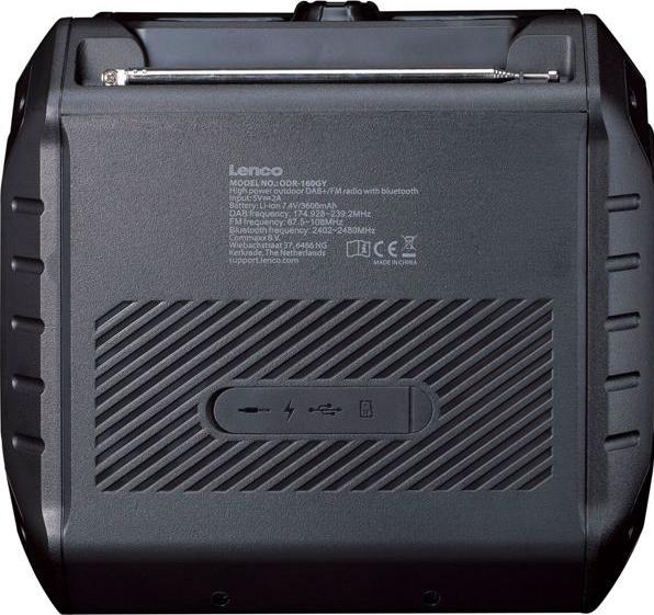Produktbild Lenco ODR-160GY (DAB+, FM, PLL, Bluetooth)