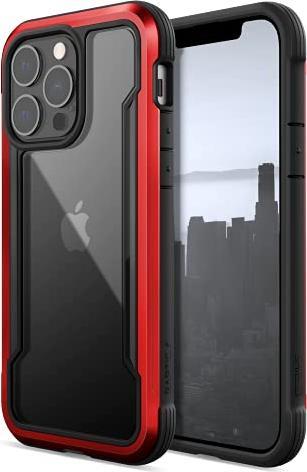Actual product image X-Doria Raptic Shield Pro - Case iPhone 13 Pro (Anti-bacterial) (Red) (Apple iPhone 13 Pro)