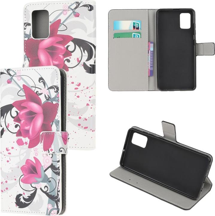 Produktbild Cover-Discount Xiaomi Poco F3 - Leder Hülle Lotus Blüte (Xiaomi Mi 11i, Xiaomi Poco F3)