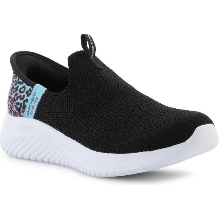 Skechers, Bambini, Sneaker, Ultra Flex 3.0 Slip-In-Schuhe - Colory Wild Kids, Nero, (28.5)