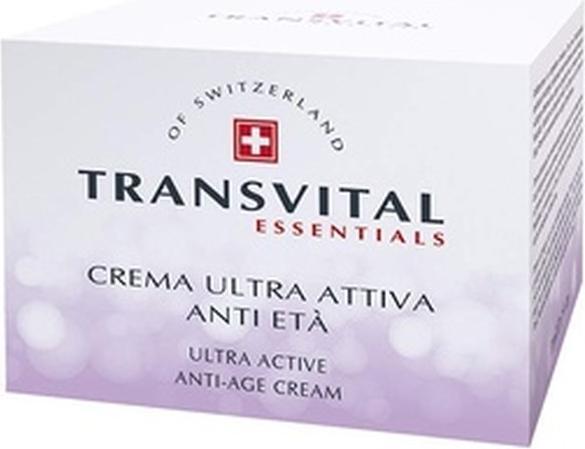 Actual product image Transvital Essentials Ultra-Active Anti-Aging Cream with Collagen, Rice, and Pomegranate 50ml (50 ml, Day cream)