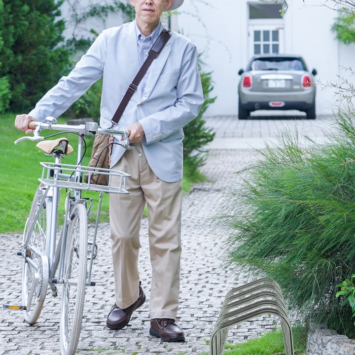 Actual product image Relaxdays Bicycle stand