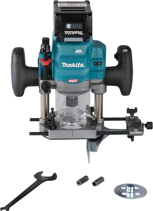Productafbeelding Makita RP 001 GZ Bovenfrees 40 V max. 12 mm Brushless Solo - zonder accu, zonder oplader