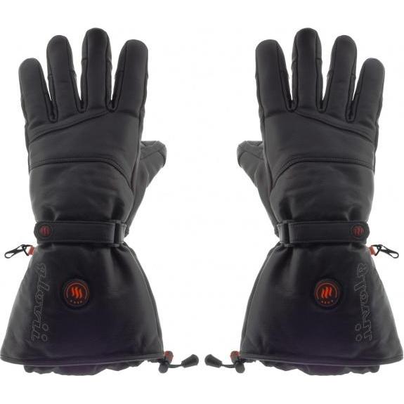 Glovii, Herren, Handschuhe, ogrzewane skórzane rękawice rozm. L, Schwarz, (L)